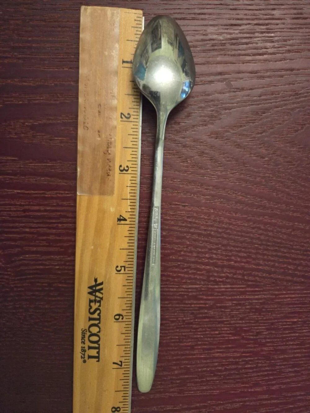 Easterling Rhineland Stainless Flatware Iced Tea Spoon Set 8